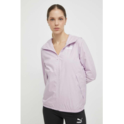 Vetrovka Puma Essentials Solid roza barva