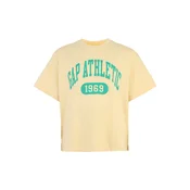 GAP Majica ATHLETIC rumena/limeta