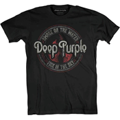 Deep Purple Majica Smoke Circle Unisex Black S