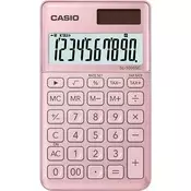 Džepni kalkulator, 10 znamenaka, CASIO SL 1000, svijetloružičasti SL 1000 SC PK
