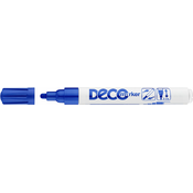 Permanentni marker Ico Deco - okrugli vrh, plavi
