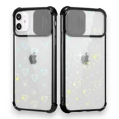 Infostyle Ovitek Ueebai lens za iPhone 11 6.1 Črna/PC + TPU silikon