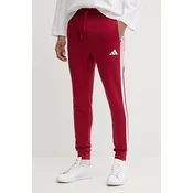 ADIDAS SPORTSWEAR Sportske hlace Essential  crvena / bijela