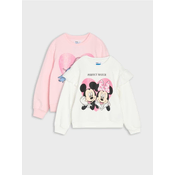 Sinsay - Dukserica crewneck 2 pack Disney - šareno