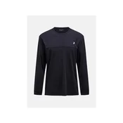 Moška majica PEAK PERFORMANCE M Trail Wool Blend - črna, XL