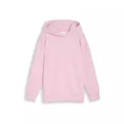 TOM TAILOR Sweater majica pastelno narančasta / roza / prljavo bijela
