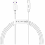Kabel Baseus Superior Series Cable USB to USB-C, 66W, 1m (white) (6953156205505)