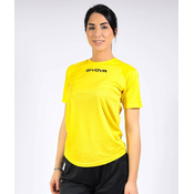 SHIRT GIVOVA ONE MICROFORATA GIALLO Tg. M