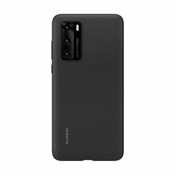 Nobrand Etui Huawei silikonski za Huawei P40 - črn