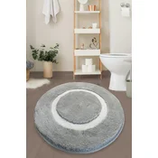 Lessentiel Maison Prostirka za kupatilo 90cm Siva