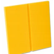 Akustični panel Pravokotniki 50 x 50 cm, debelina 3 cm, rumena barva