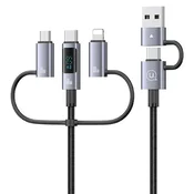 USAMS Cable 60W 6v1 digitalni podatkovni kabel za prikazovalnike Sufeng serije 1,2 m (SJ 1 kos.)