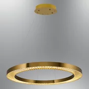 LED Visilna svetilka JESI LED/90W/230V 3000K premer 100 cm bronasta