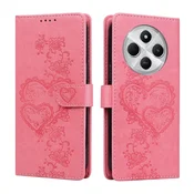 Infostyle Preklopni ovitek Srce za Xiaomi Redmi 14C – Magnetno zapiranje, rožnato rdeča
