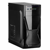 shumee Ohišje Akyga AK13BK Midi ATX 2xUSB 3.0 1xUSB 2.0 brez napajalnika