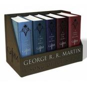 George R. R. Martins A Game of Thrones Leather-Cloth Boxed Set (Song of Ice and Fire Series)