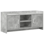 Vidaxl TV omarica 102 x 33 x 47 cm Betonsko siva Inženirski les