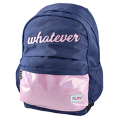 Play Školski ranac za devojcice Whatever Pop fashion, 43x30x20cm, Teget - roze