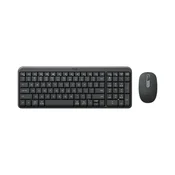 Logitech Set Bežicna tastatura i miš MK250, USB, US, 1000DPI