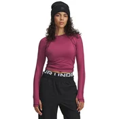 Mikina Under Armour Coldgear Textured Crew Red M