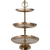EXCELLENT Sitnica KO-A67101530 metalna troslojna 30 x 50 cm zlatna