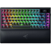 Mehanička tipkovnica Razer - BlackWidow V4 Pro, bežična, ISO, Razer Mechanical, RGB, crna