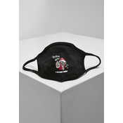 Ugly Santa Face Mask Black