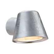 Nordlux - Zunanja stenska svetilka ALERIA 1xGU10/35W/230V IP44 srebrna