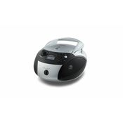 Grundig Radio prijemnik, CD player, Bluetooth - GRB 3000 BT Srebreno / Crna