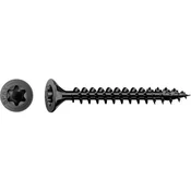 SPAX vijak z ugr.gl. 4.0 x 25, CN, torx 20, črno cinkan s cert./majhno pak