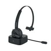 Nilox NXAUB001 naglavne slušalice i slušalice s ugradenim mikrofonom Ured / pozivni centar Bluetooth Crno