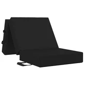 Sofa na razvlacenje 90 x 63 x 45 cm Crna