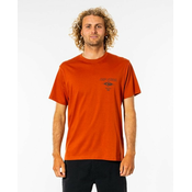 T-Shirt Rip Curl FADE OUT ICON TEE Red Dirt