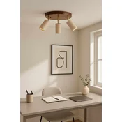 Opviq Luster Nur C, IP20, 3 x GU10 Max, 10W, Braon