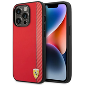 Ferrari FEHCP14LAXRE iPhone 14 Pro 6,1 red hardcase Carbon (FEHCP14LAXRE)