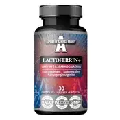 Apollos Hegemony - Lactoferrin+ z vitaminom C in arabinogalaktanom, 30 kapsul