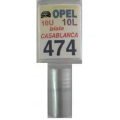 OPEL 474 BELA CASABLANCA 10U AVTOBALSKA BARVA ZA PRASKE 10 ML ARA