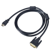 Akyga kabel AK-AV-11 HDMI / DVI 24+1 pin 1.8m