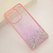 Maska Frame Glitter za Xiaomi Redmi Note 13 4G (EU) roze.