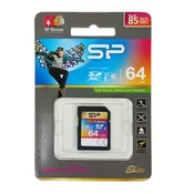 SP memorijska kartica SDHC UHS-I U1/Adapter 64GB ELITE