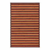 Senf žuti/smedi tepih od bambusa 60x90 cm – Casa Selección