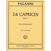 PAGANINI/GALAMIAN:24 CAPRICES OP.1 VIOLIN SOLO