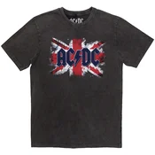 AC/DC Flag Charcoal Grey M Majica