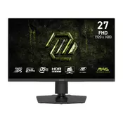 MSI Gaming monitor MAG 272PF X24, 27 FHD (1920x1080), Rapid IPS, 240Hz