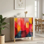 vidaXL Strani šal HEESCH Sonoma 69 x 33 x 75 cm Inženirski les