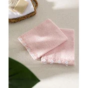 Madame Coco Set peškira za ruke Jeanne, 2 komada, Pamucni, 30x40cm, Roze