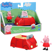 HASBRO Autic i figura Peppa Pig Peppas Adventures crveni