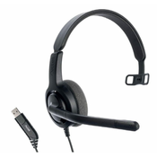 Axtel Naglavna slušalka Voice USB28 mono NC