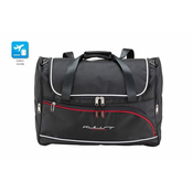 KJUST Potovalna torba AERO s trakom črna XL (55L)