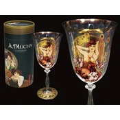 shumee Kozarec za vino - A.Mucha. Dragi kamni - Ametist (carmani)